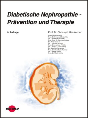 cover image of Diabetische Nephropathie--Prävention und Therapie